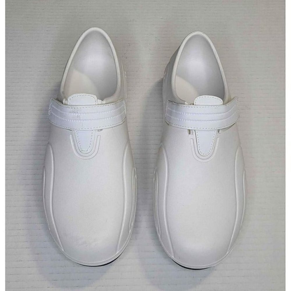 Dawgs Womens Ultralight Tracker Strap Over Closure Clog/Shoe No Insole White 10
